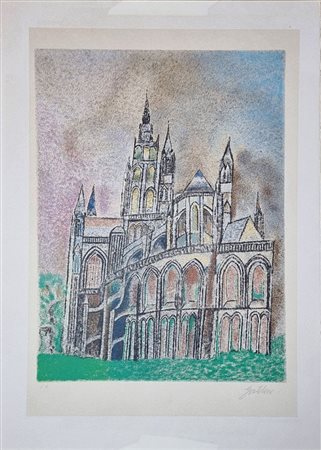 GENTILINI FRANCO Faenza 1909 - Roma 1981 "Cattedrale"