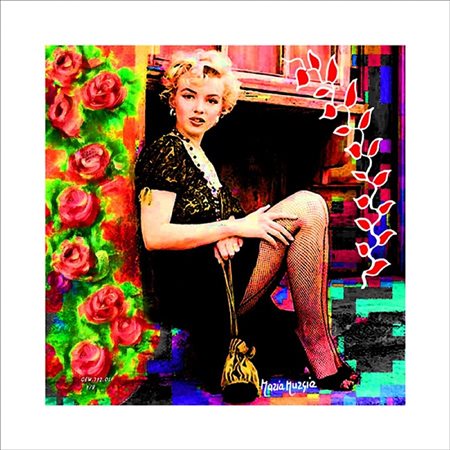 MURGIA MARIA Sassari 1935 "Serie Pop Art: Marilyn Monroe"