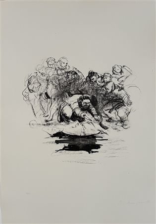 ANNIGONI PIETRO Milano 1910 - Firenze 1988 "Senza titolo"