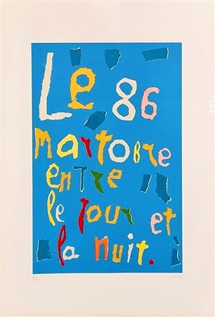 LANSKOY ANDRE' Mosca 1902 - Parigi 1976 "Journal d'un fou"