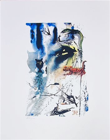 DALI' SALVADOR Spagna 1904 - 1989 "Senza titolo"