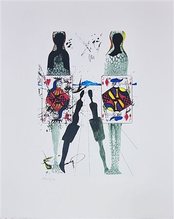 DALI' SALVADOR Spagna 1904 - 1989 "Senza titolo"