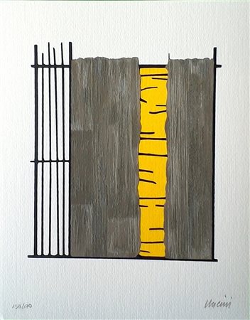 UNCINI GIUSEPPE Fabriano 1929 - Trevi 2008 "Giallo"