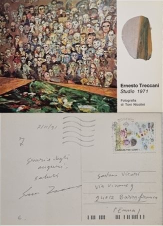 TRECCANI ERNESTO Milano 1920 - 2009 "Senza titolo"
