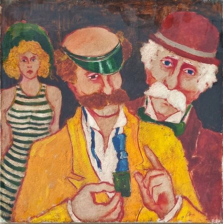 ANDRIUOLI MIMMO Pietrapertosa 1946 "Senza titolo"