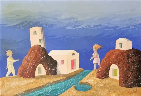 APHEL FABIO Cavalese (TN) 1957 "Il villaggio"