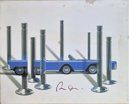 OSTI ROMI Rovigo 1956 "Macchina improbabile"