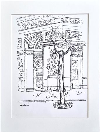 TAMBURI ORFEO Jesi 1910 - Parigi 1994 "Senza titolo"