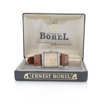 BORELERNEST BOREL INCASTAR ANNI '50.C. n. 367099 carrè in acciaio con...