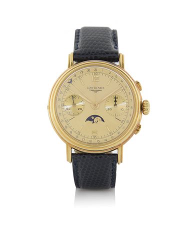 LONGINESLONGINES CRONOGRAFO CON FASI LUNA PRIMI ANNI '90.C. n. 21537143 in...