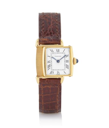 CARTIERCARTIER PARIS REVERSO ANNI '70. C. n. 032432 rettangolare reversibile...