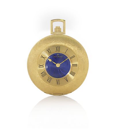 MOVADOMOVADO ANNI '70.C. n. 246217 savonette occhio di bue satinata in oro...