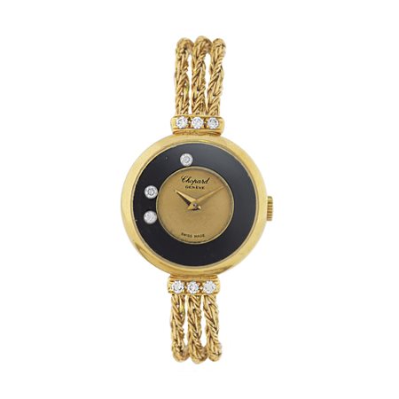 CHOPARDCHOPARD HAPPY DIAMONDS ANNI '90.C. n. 196642 in oro giallo 18 kt con...