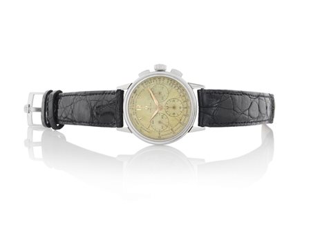 OMEGAOMEGA CRONOGRAFO ANNI '50.C. n. 2279-4 in acciaio con pulsanti...