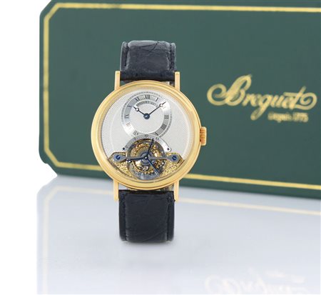 BREGUETBREGUET TOURBILLON N. 102 REF. 2274 A SERIE ATTUALE. C. in oro giallo...