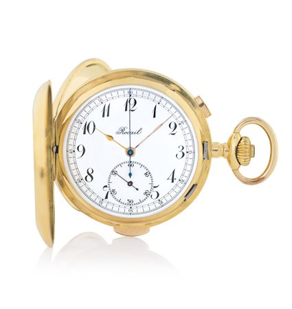 ROCAILROCAIL CRONOGRAFO E RIPETIZIONE QUARTI ANNI '20, APPARTENUTO AL...