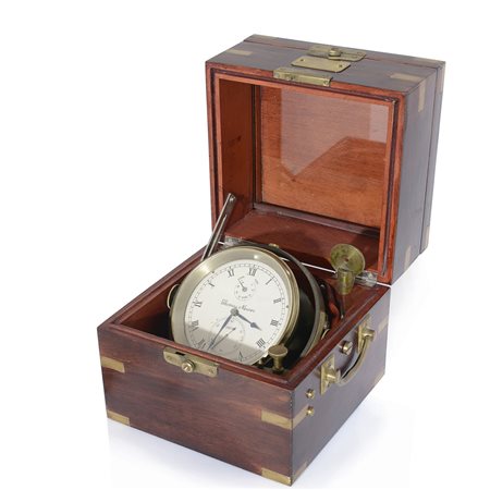 MERCER THOMASTHOMAS MERCER OROLOGIO DA MARINA ANNI '40.C. circolare in ottone...