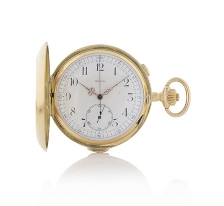 INVICTAINVICTA CRONOGRAFO E RIPETIZIONE QUARTI ANNI '20.C. tripla liscia in...