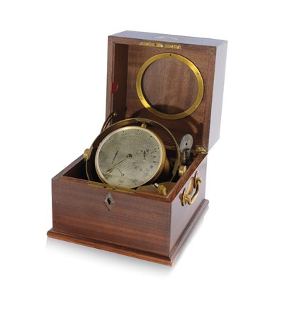 BERTHOUDAUGUSTE LUIS BERTHOUD PARIS N. 12 OROLOGIO DA MARINA "REGULATEUR" DEL...