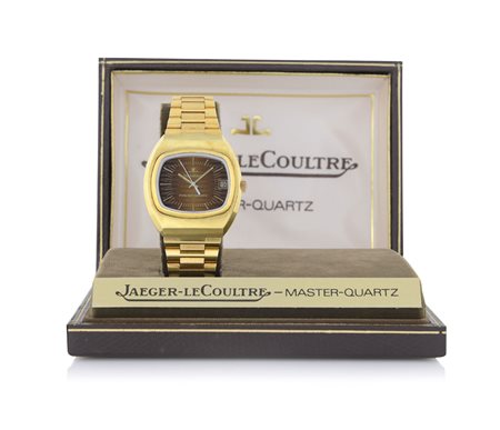JAEGER LE COULTREJAEGER LE COULTRE MASTER QUARTZ ANNI '70.C. tonneau in...