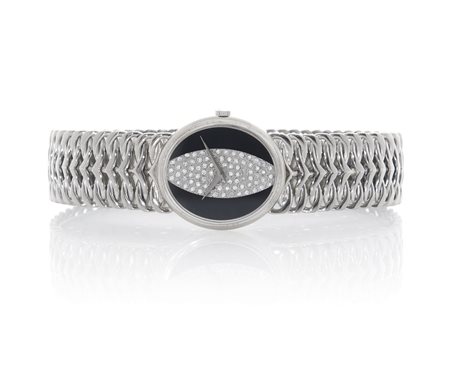 PIAGETPIAGET REF. 9822 N. 90 ANNI '80. C. n. 287224 ovale in oro bianco 18 kt...