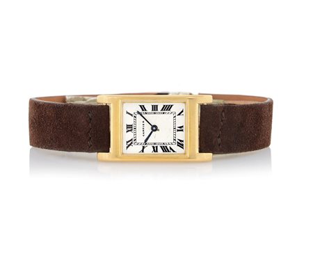 CARTIERCARTIER PARIS TANK BEC D'AIGLE ANNI '40. C. n. 146333 rettangolare in...