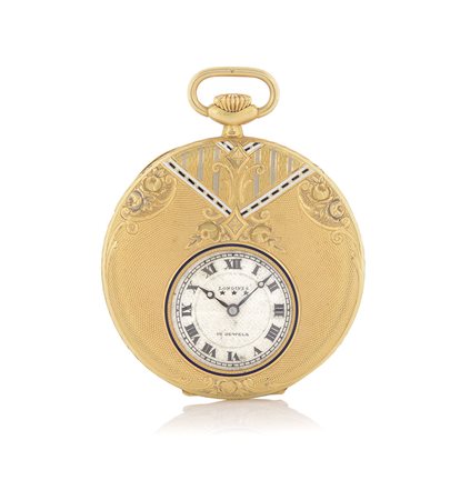 LONGINESLONGINES ANNI '10 CA.C. n. 2947833 in oro giallo 18 kt con incisioni,...