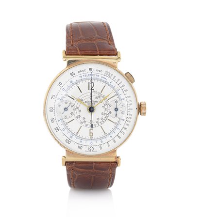 STIMA NIVADASTIMA NIVADA CRONOGRAFO ANNI '30.C. n. 421491 in oro giallo 18 kt...