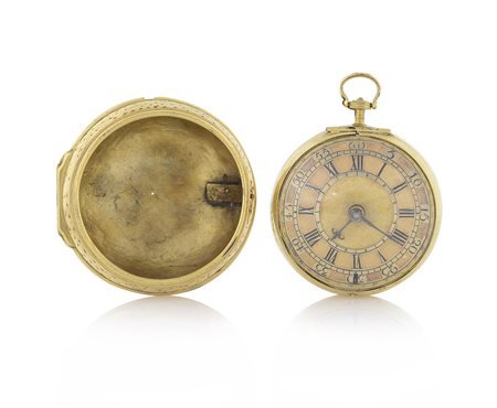 ANONIMOTHOMAS GODDEARD LONDON 1750/70 CA. C. cassa e copricassa in ottone...