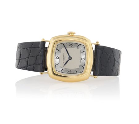 PATEK PHILIPPEPATEK PHILIPPE GENEVE DEL 1909.C. n. 285098 a cuscino con anse...
