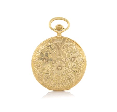 LONGINESLONGINES ANNI '30.C. tripla n. 3802680 in oro giallo 18 kt incisa a...