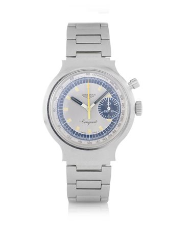 LONGINESLONGINES CONQUEST CRONOGRAFO ANNI '80.C. n. 172333 in acciaio con...