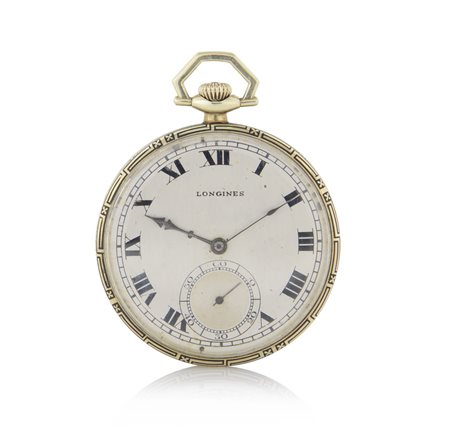 LONGINESLONGINES DEL 1920 CA.C. doppia cassa n. 1548302 in oro giallo 14 kt...