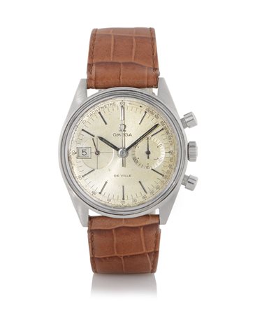 OMEGAOMEGA DE VILLE CRONOGRAFO ANNI '60.C. n. 146.017 in acciaio con fondello...