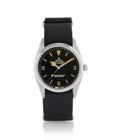 ROLEX REF. 5504ROLEX OYSTER PERPETUAL EXPLORER REF. 5504 DEL 1958. C. n....