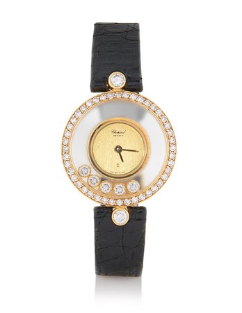 CHOPARDCHOPARD HAPPY DIAMONDS ANNI '90.C. n. 241275 in oro giallo 18 kt con...