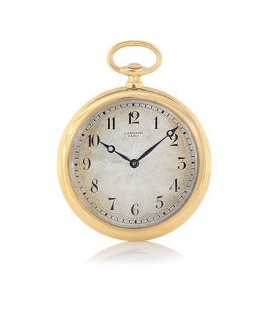 CARTIERCARTIER PARIS ANNI '30.C. savonette in oro giallo 18 kt con monogramma...