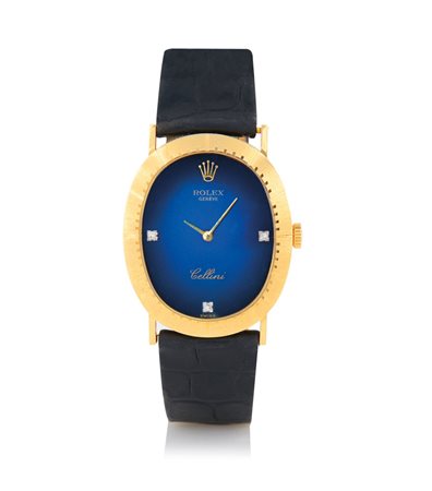 ROLEX REF. 4056/8ROLEX CELLINI REF. 4056/8 ANNI '90.C. n. N352571 ovale in...
