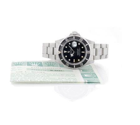 ROLEX REF. 16610ROLEX OYSTER PERPETUAL DATE SUBMARINER REF. 16610 DEL 1991....
