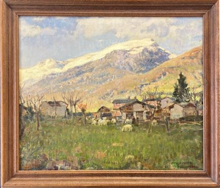 Ottorino Campagnari Mestre 1910 - 1982 Novalesa, val di Susa (TO) Val Grande di Lanzo