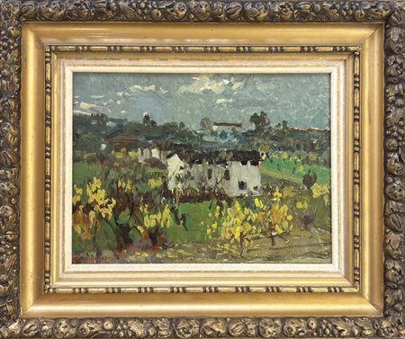 Domenico de Bernardi Besozzo (VA) 1892 – 1963 Paesaggio