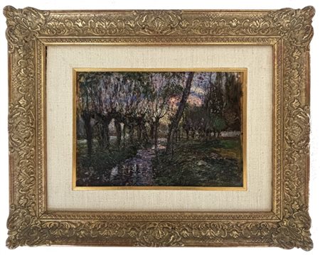 Leonardo Bistolfi, Casale Monferrato (Al) 1895 - La Loggia (To) 1933, La radura