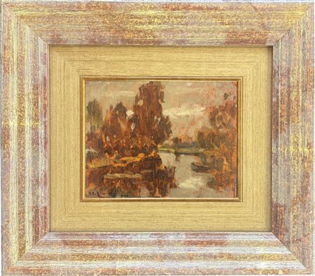 Domenico de Bernardi, Besozzo (VA) 1892 - 1963, Paesaggio