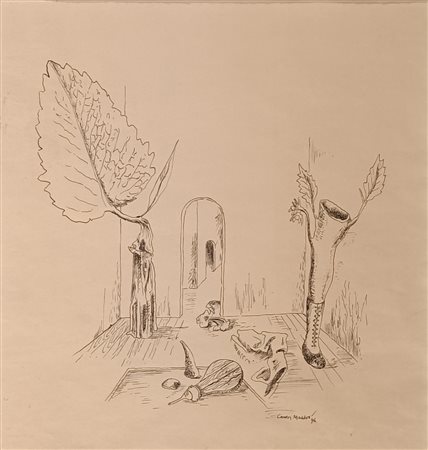 MADDOX CONROY Ledbury (Inghilterra) 1912 Senza titolo 1946 China su carta...