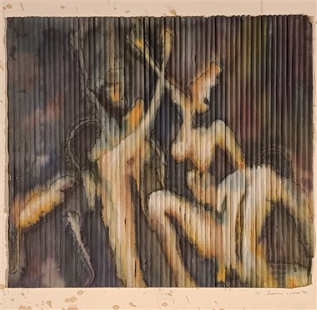 FIRMA INDECIFRATA N.D. ( -) 1900 Senza titolo 1994 Mista su carta ondulata...