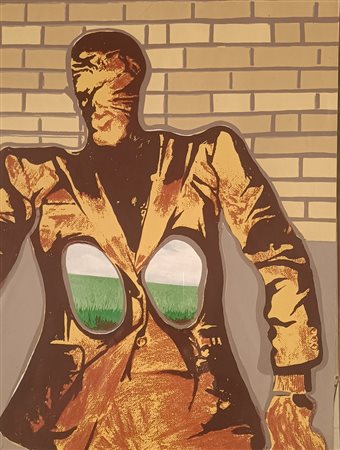 RECALCATI ANTONIO Bresso (Mi) 1938 Senza titolo Litografia su carta es....