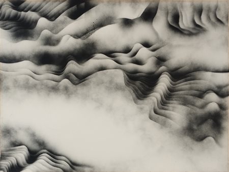 PANSERA MALEK Selva di Valgardena (Bz) 1940 Senza Titolo Olio su tela...