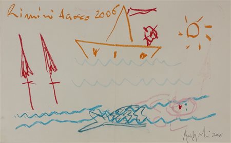 GIOVAGNOLI LUCA Rimini (RN) 1963 Rimini 2006 Pastelli su cartoncino...