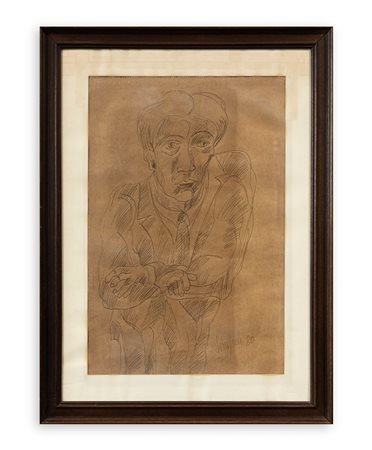 BEPPE SERAFINI (1915-1987) - Senza Titolo, 1980