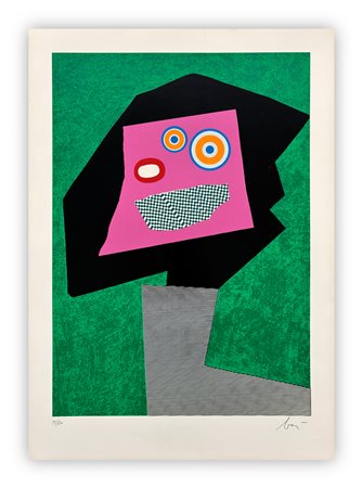 ENRICO BAJ (1927-2003) - Personaggio, 1969